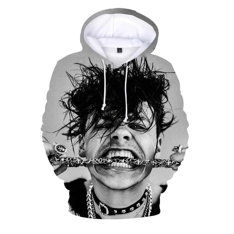 

Мужские толстовки 2021, осенне-зимний пуловер, свитшоты YUNGBLUD с 3d принтом, модные мужские и женские толстовки с капюшоном, свитшоты, топы