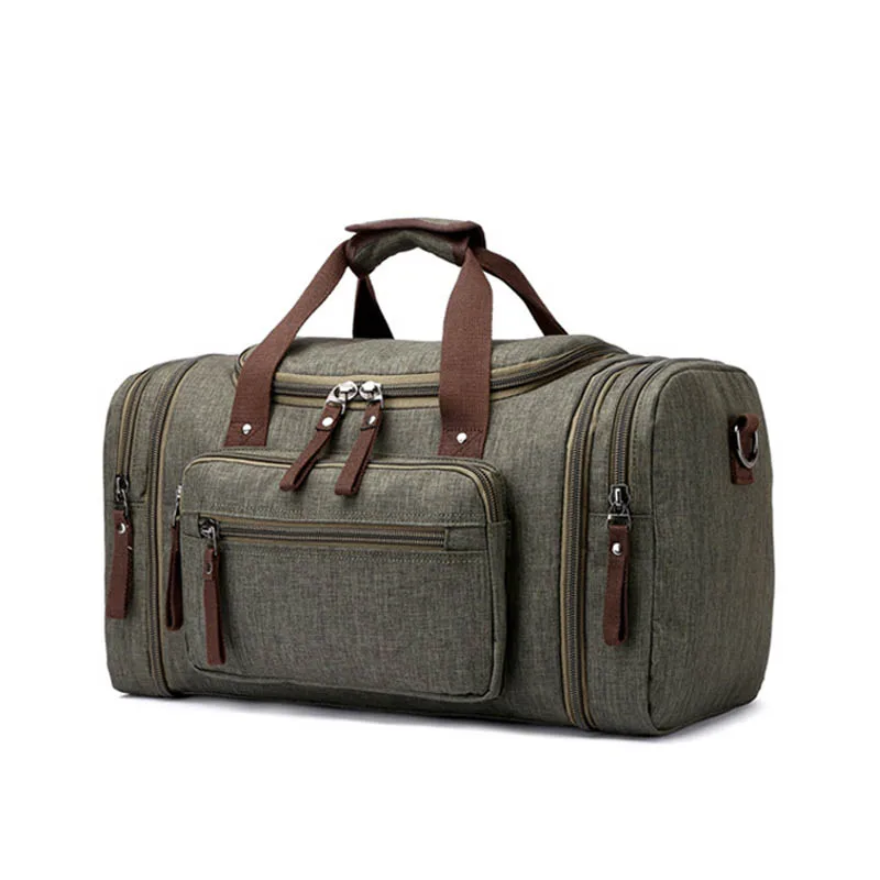 

New 2021 Travel Bag, Water-repellent material, outdoor luggage bag, canvas shoulder messenger bag, large-capacity handbag
