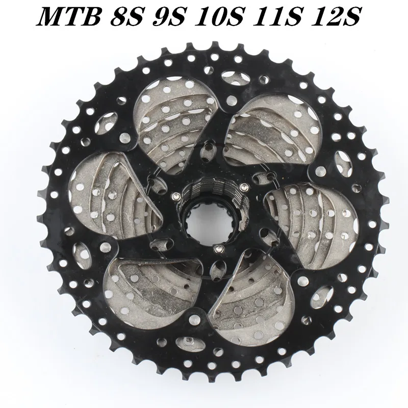 Бесплатная доставка MTB кассеты для велосипеда 8S 9S 10s 11S 12s 30s скорость 36/42/46/50T