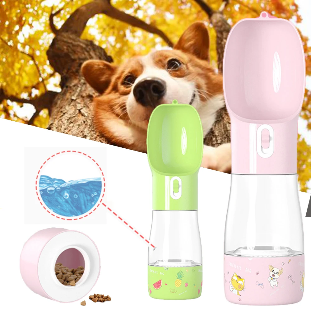 

Portable Travel Dog Kettle Multifunctional Dog Food Drinker Cat and Dog Bowl Cat and Dog Water Cup Pet Supplies