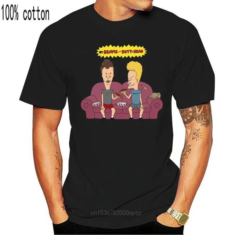 

New MTV Beavis And Butthead T-Shirt Couch Vintage Classic Men Women All Size S-3XL
