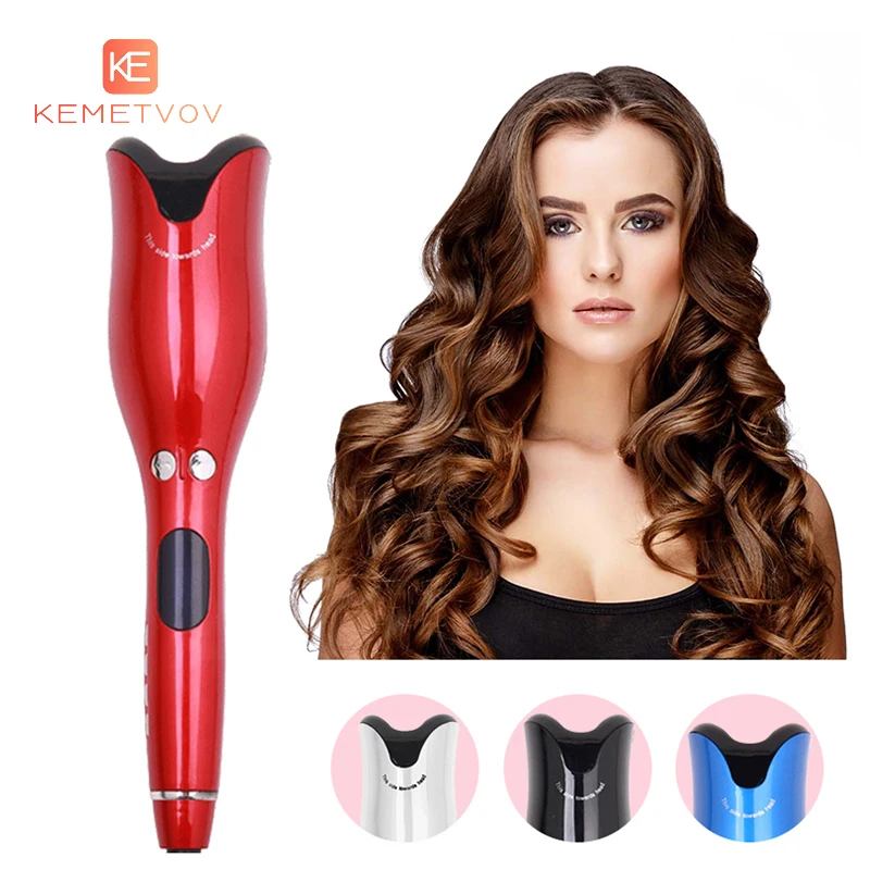 

Multifunctional automatic hair curler ceramic rotating heating straightening rod mini portable curling styling tool