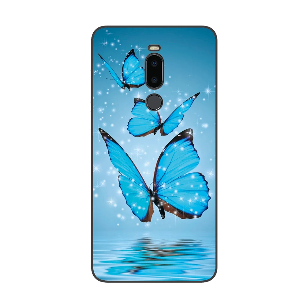 31 GUCOON силиконовый чехол для Meizu Note 8 Note8 6,0 дюймов Чехол Мягкий ТПУ защитный чехол для телефона с изображением волка Роза Цветы Чехол-бампер - Цвет: 31