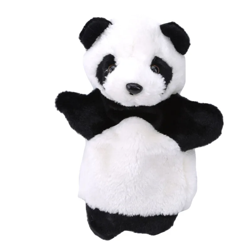 

Cute Panda Hand Puppet Baby Kindergarten Cute Soft Hand Puppets Funny Toys Kids Plush Doll Educational Toy