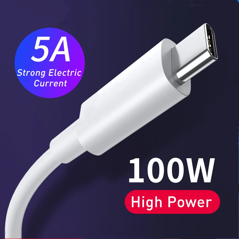 100W 5A кабель Переходник USB C на PD быстрой зарядки быстрое зарядное устройство QC 4 0 3