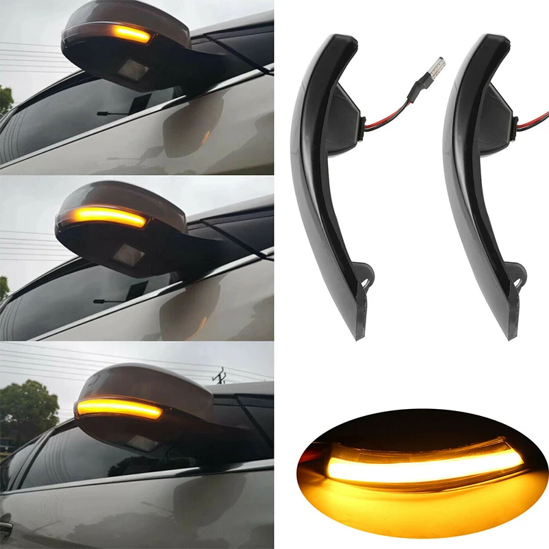 Динамический поворотный сигнал Светодиодный Боковой зеркальный