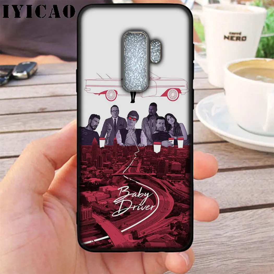 IYICAO TV Baby Driver Soft Silicone Phone for Samsung A3 A5 A6 Plus A7 A8 A9 Cover |