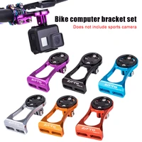 new mtb road bike computer bracket bicycle computer mount stand extension lamp holder for garmin bryton cateye cycling computer
