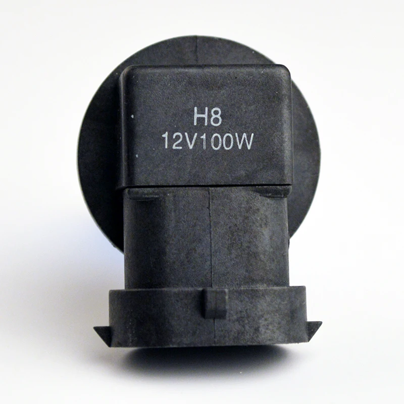 Hippcron 12 В 100 Вт H8 галогенная лампа супер белая 5000 К кварцевая стеклянная ксеноновая