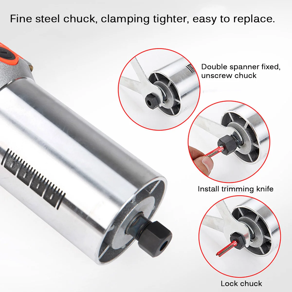 

3000W Wood Electric Woodworking Electric Trimmer Wood Milling Engraving Slotting Trimming Machine Carving Machine Router Wood EU