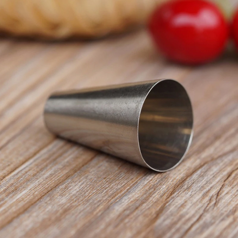 Большие круглые Кондитерские Насадки # 2A из нержавеющей стали для глазирования