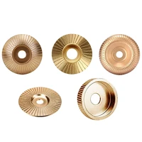5pcs 16mm bore woodworking tools grinding wheel rotary sanding wood carving tools abrasive disc for angle grinder