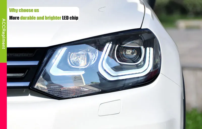 Авто. PRO головной светильник s для vw touareg 2011- Автомобильный Стайлинг Биксеноновые линзы светодиодный светильник направляющие DRL H7 Ксеноновые фары для vw touareg