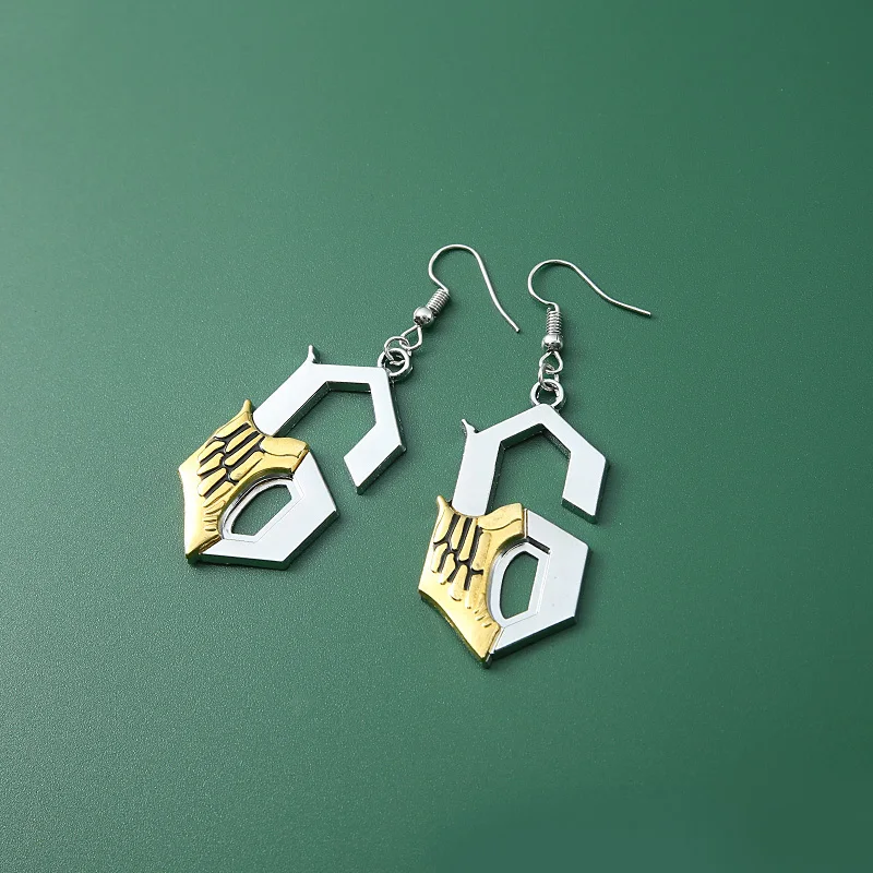 Anime Bleach Drop Earrings Kurosaki Mask Earings Shape Figure 6 Pendant Hook For Women Cosplay Jewelry Accessories Gift |