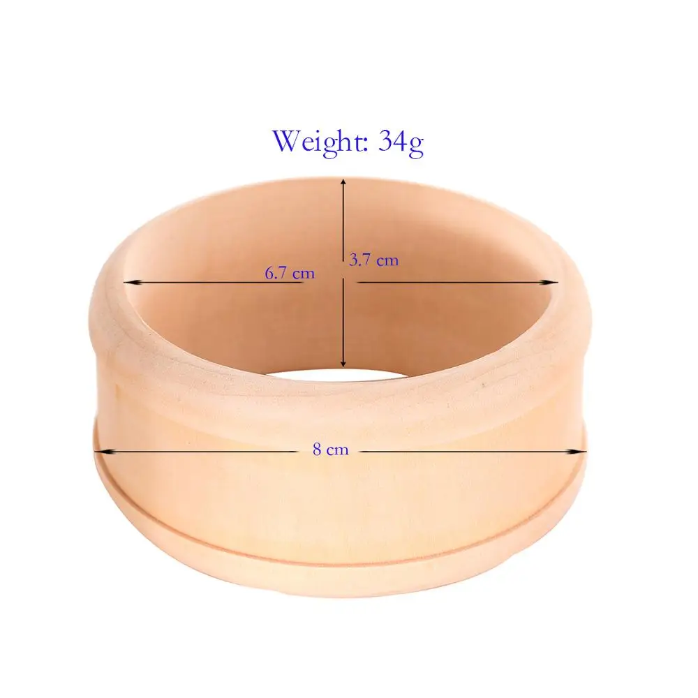 YULUCH винтажные круглые браслеты из натурального дерева для женщин вечерние