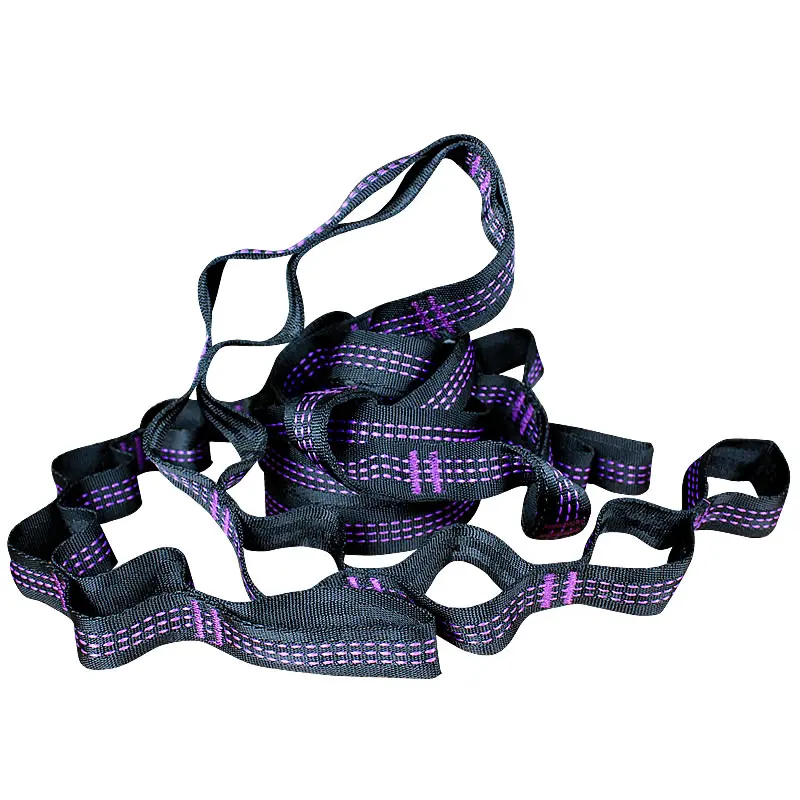 Сиреневые ремни для гамака веревка аксессуары нагрузка 2000 кг|Гамаки| |