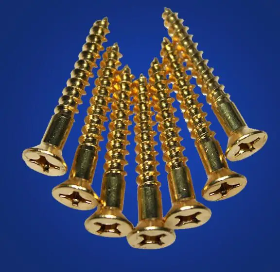 50 шт. саморезы из чистой латуни 6 30 мм|Винты| |