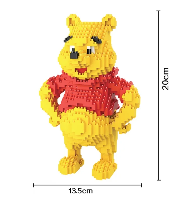 9016 no box 2000 шт. 9020 мини блоки Yoshi большой размер модели конструктор Марио Аниме DIY строительные игрушки Juguetes модель аукциона игрушки детские подарки - Цвет: 9016 no box