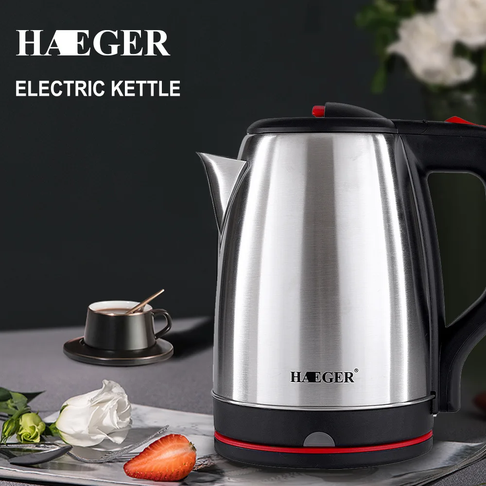 

2.0L Portable Cordless Stainless Steel Kettle Household Automatic Power-Off Anti-Dry Electric Kettle