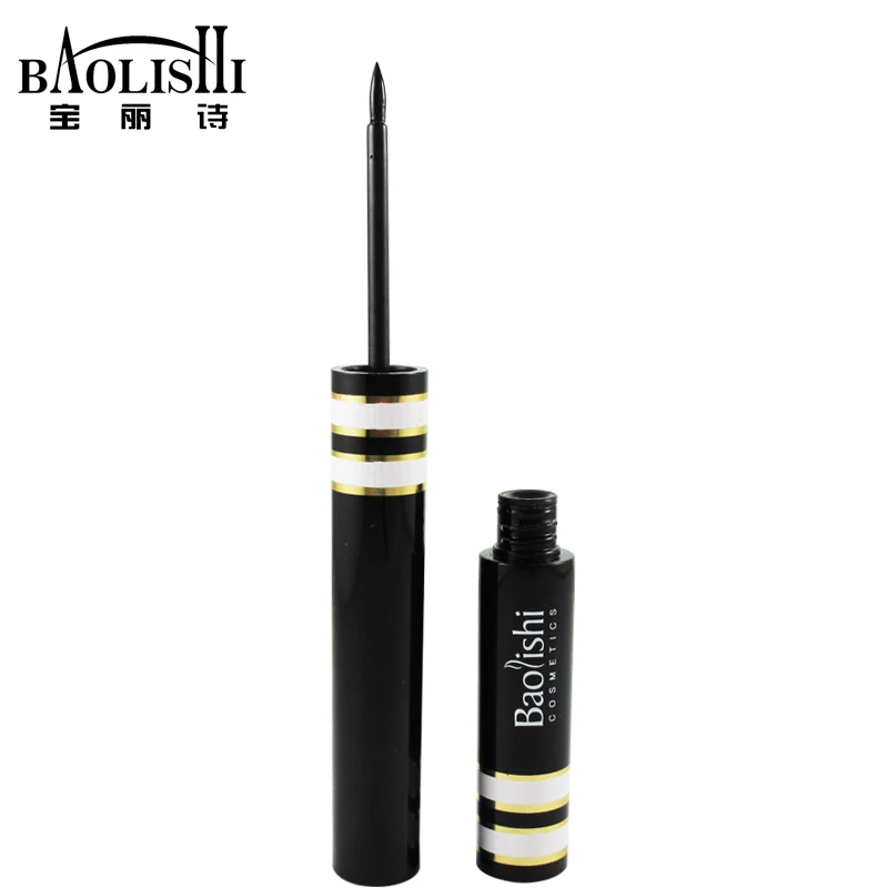 Легко носить водонепроницаемый натуральный Стойкий черный карандаш для глаз