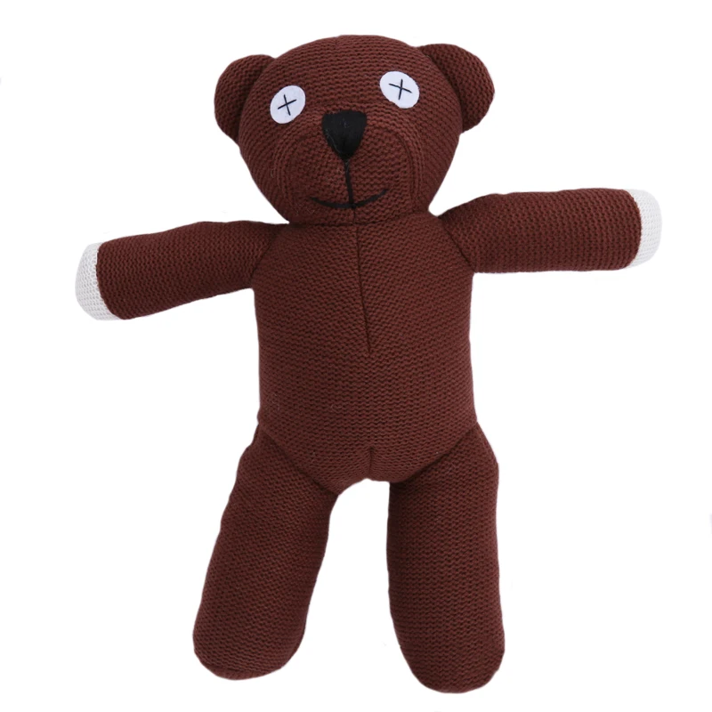 33 см 43 креативный Мишка Mr Bean коричневая фигурка забавная плюшевая кукла детская