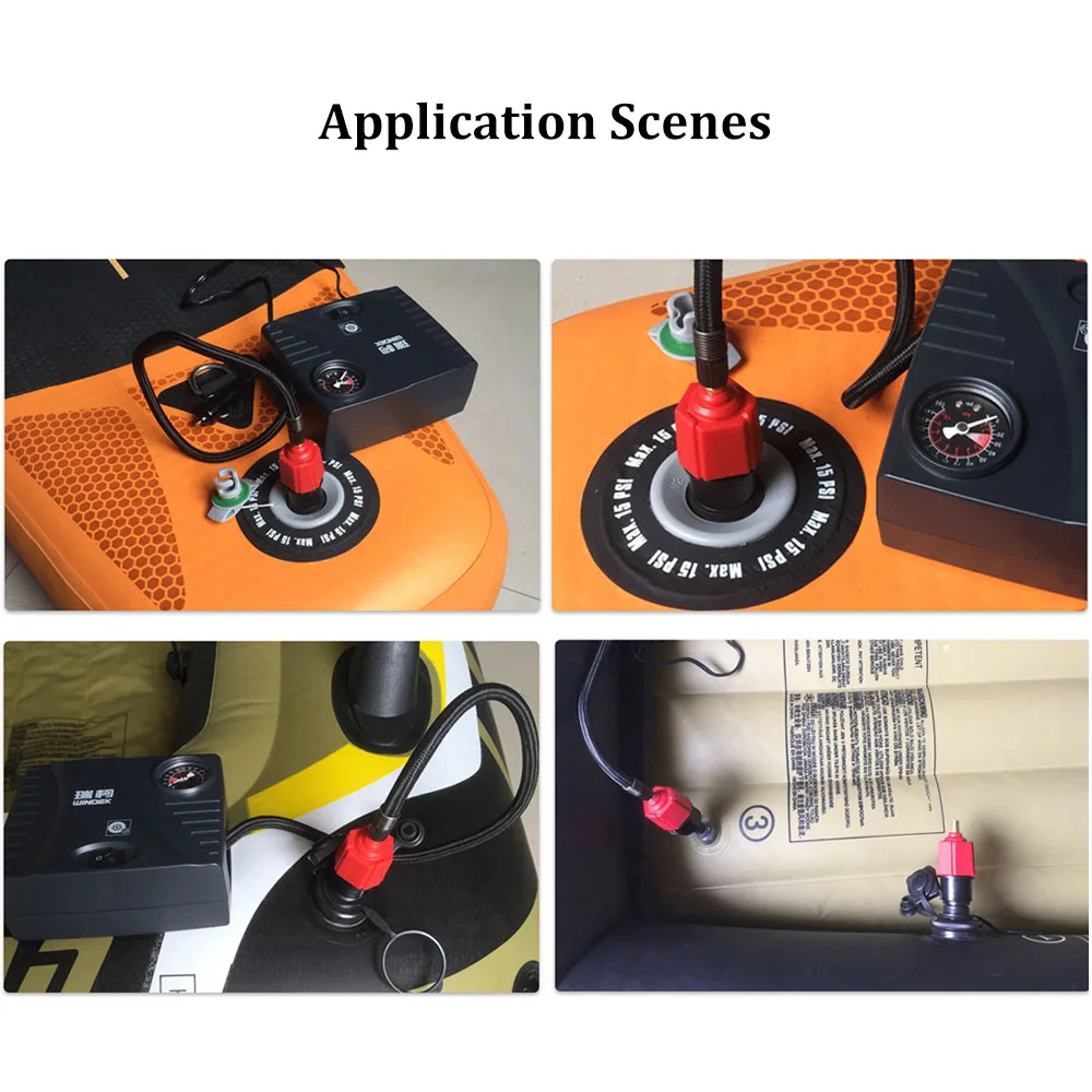 Адаптер для насоса надувной лодки адаптер кровать бассейн ряд подставка доски