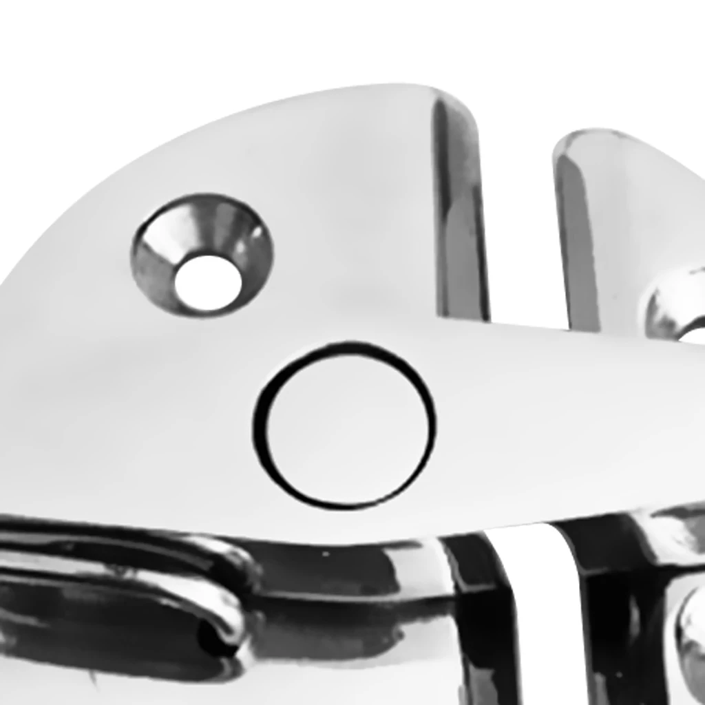 

Silver Polished Stainless Steel Twist Lock Boat Deck Hatch Latch Door Latch