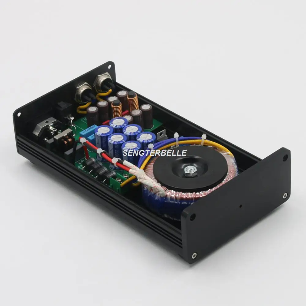 Готовые 50VA Hi-Fi сверхнизкой Шум линейный Питание DC5V-24V маршрутизатор NAS MAC аудио
