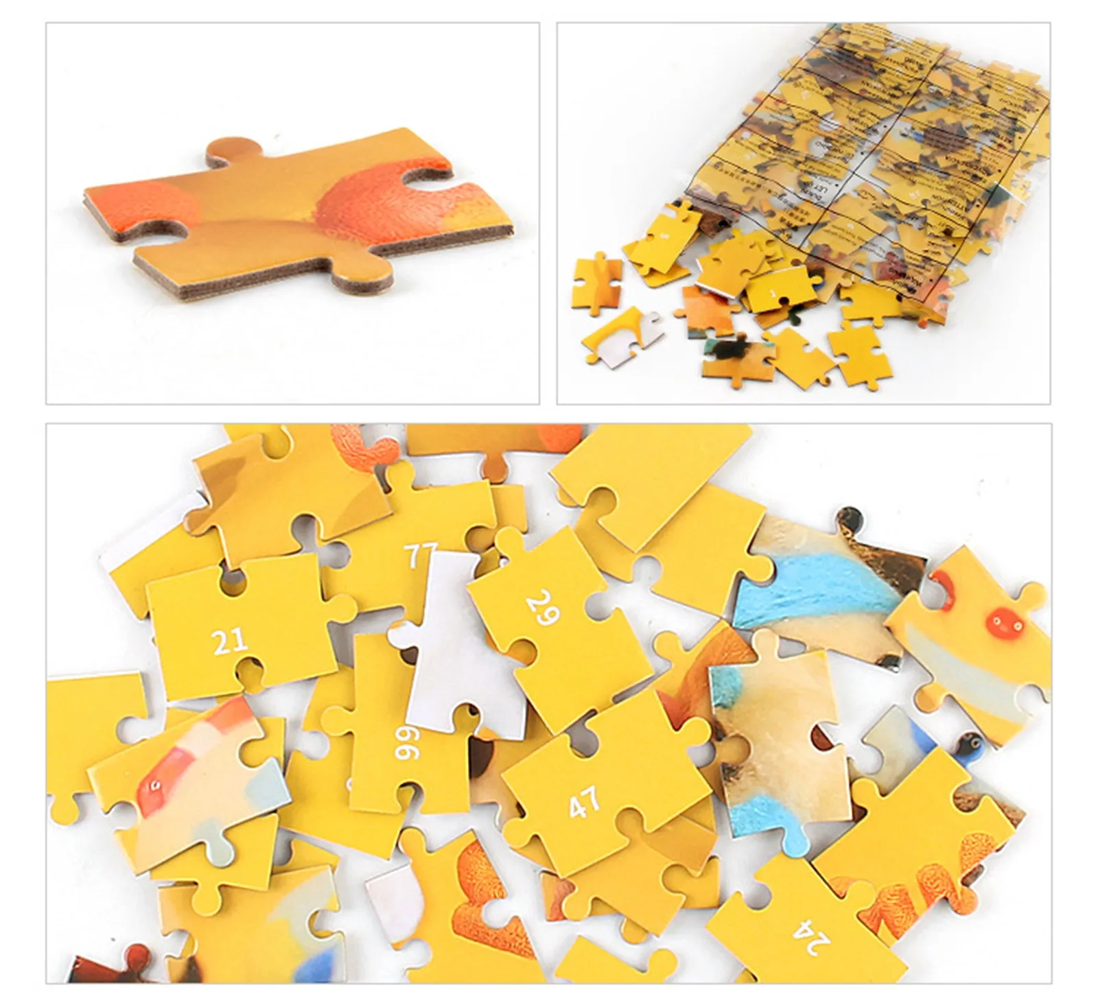 Пазлы для раннего развития бумажные пазлы 100 шт. | Игрушки и хобби