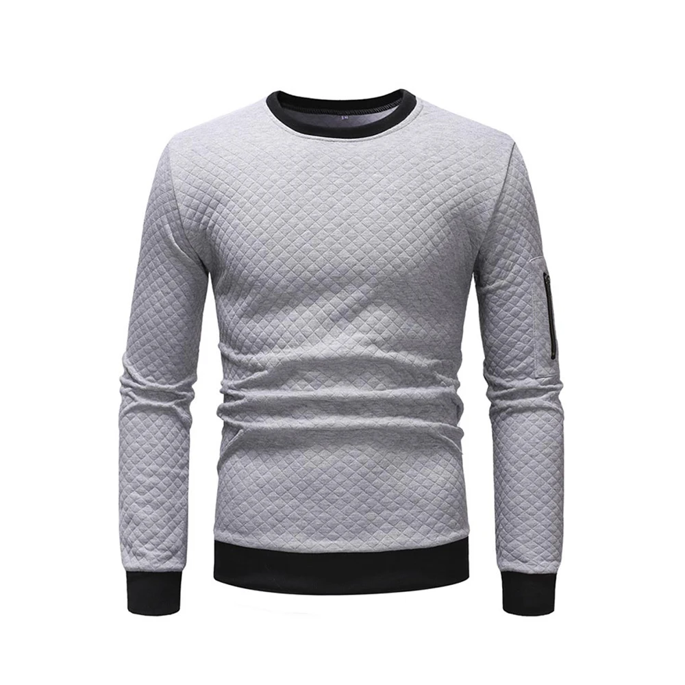 

Mens Long Sleeve T Shirt Fashion Sweatshirt Lounge Wear Autumn Winter Tops Casual Slim Fit Pullover Crewneck Sport Gym Clothes