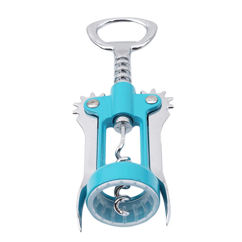 

Stainless Steel Bottle Opener Waiter Metal Red Wine Opener Corkscrew Bottle Handle Bottle Pumps Corkscrews Cork Out Tool