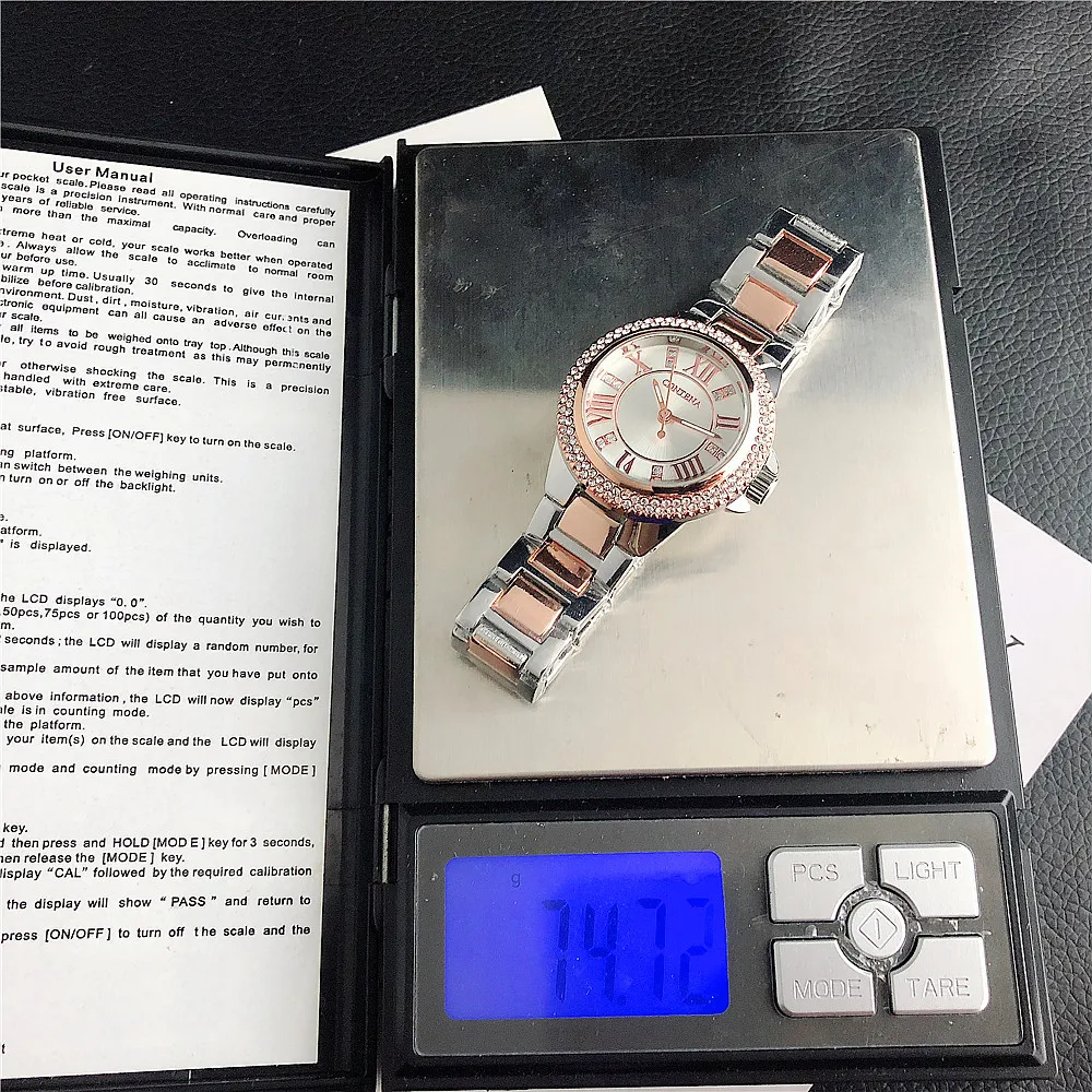 7155WGL часы сплав кварцевые Мода Досуг леди| |