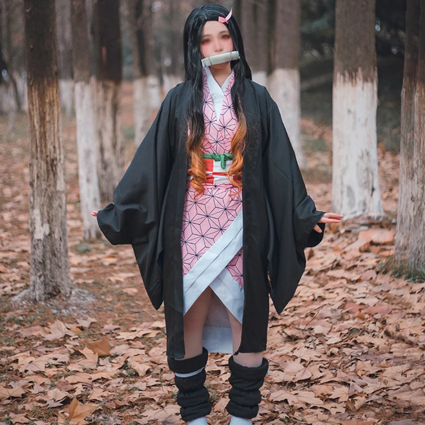 Полный комплект косплей костюм из аниме киметасу но яиба рассекающий демонов