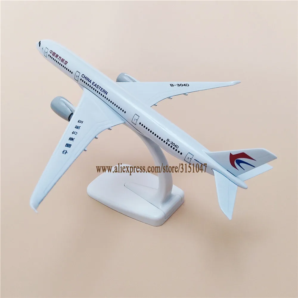 20 см Air China Eastern Airlines A350 Airbus 350 модель самолета сплав Металл литье под давлением Airways