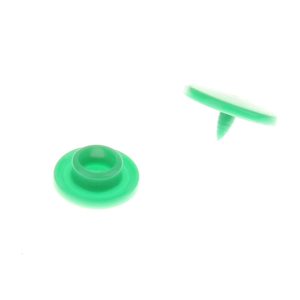 100x T3/T5/T8 Resin Snap Buttons Fastener Press Stud For Sewing Clothes | Дом и сад