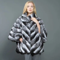fashion women real rex rabbit fur coat stand collar high quality winter 2021 new full pelt rex rabbit fur jacket genuine outfit