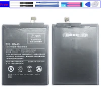 bn40 4100mah battery for xiaomi redmi 4 pro prime 3g ram 32g rom edition for xiao mi redmi4 pro bn 40 bn 40 with track code
