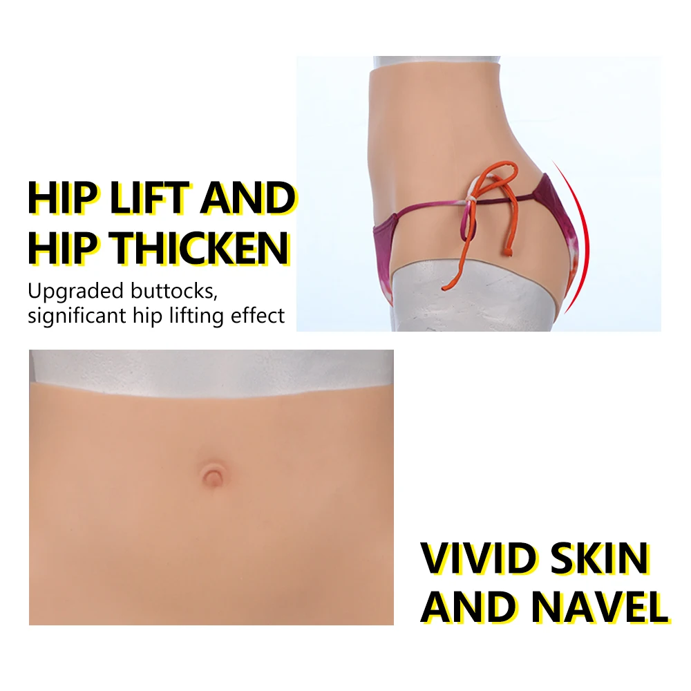 Реалистичные Силиконовые проникающие искусственная вагина трусики нижнее белье