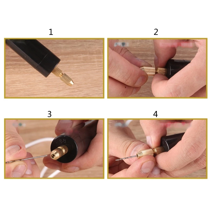 Mini Electric Drill Handheld Bits Kit Epoxy Resin Jewelry Making Wood Craft Tools 5V USB Plug Screwdriver Tool | Украшения и