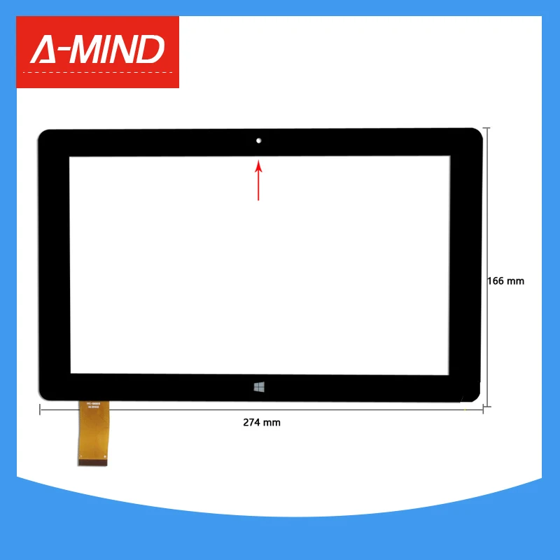 

New For 10.6'' inch cube i10 dual Tablet PC XN-1572-B FPC-106001B Glass Touch Screen Digitizer Sensor Repairment Parts