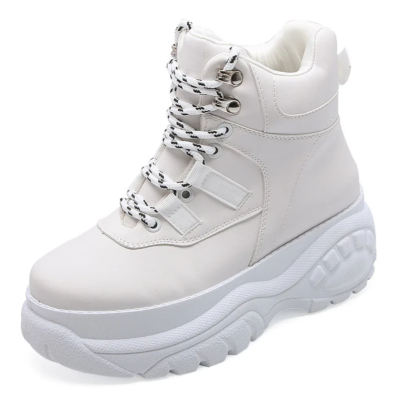 Женская спортивная обувь повседневная дышащая на толстой подошве весна-осень 2019