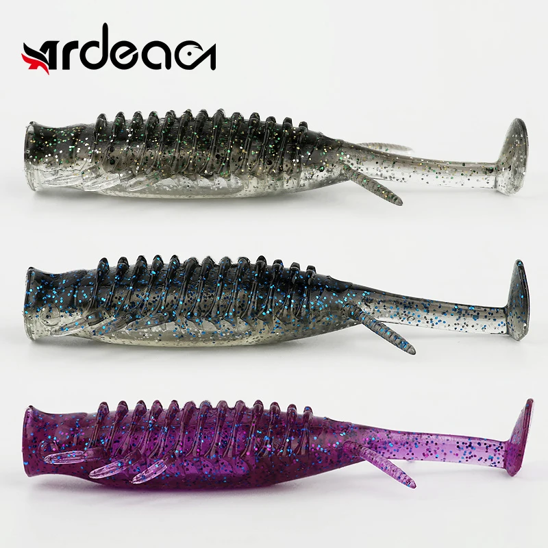 

Ardea Soft Lures 84mm 8g Silicone Bait Swimbait Double Color Wobblers Artificial Baitfishing Bass Pike jigging Fishing Tackle