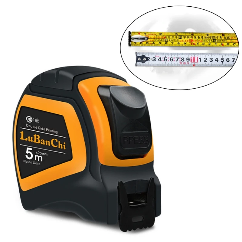

Portable Tape Measure 5/7.5M Steel Tape Measure Variety of Precision and Durable Measuring Ruler Precise and Clear M4YD