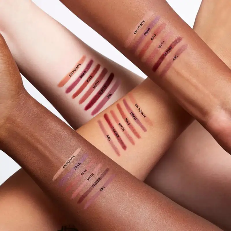 Водостойкая матовая помада-карандаш для губ подводка макияж контур тинт