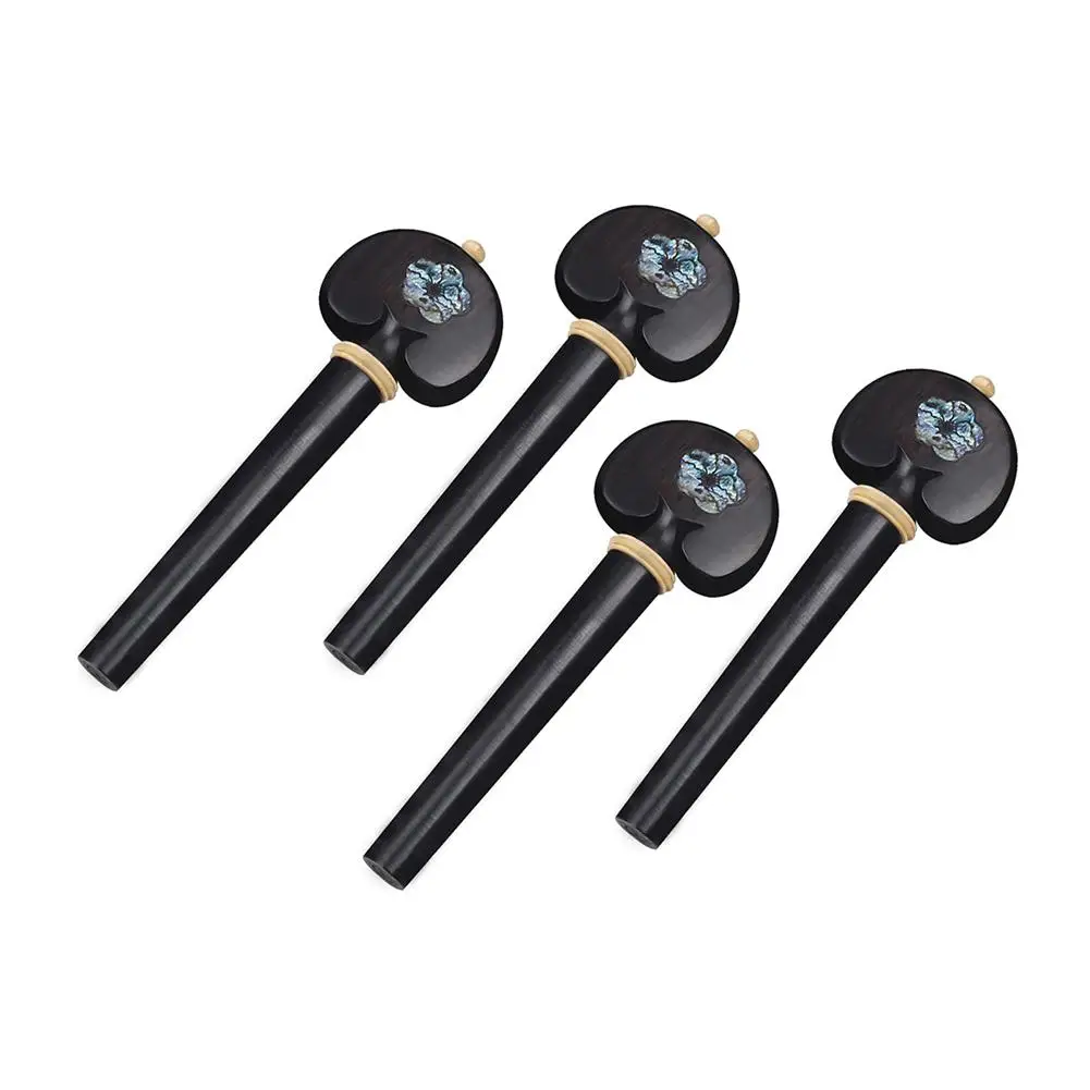 

Natural Ebony CL-80 High-end Hand-carved Cello Pegs Cello Parts Accessories Stringed Musical Instruments