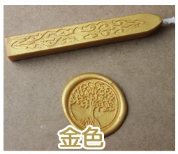 gold DIY уплотнительная полоса, посвященная пчелиному воску, палочка, брендинг для рисования печать, печать, воск, конверт, ручной работы, хобби, DIY Инструменты - Цвет: gold