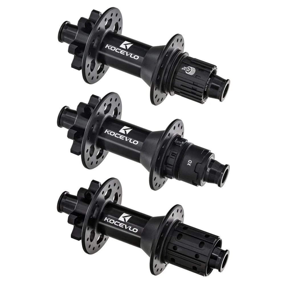 

1 Pair Bike Star Ratchet Hub MTB Bicycle Boost 28/32H 6-Bolt For HG XD MS 12 Speed Front Rear Freeubs Ball Bearings Cycling Part