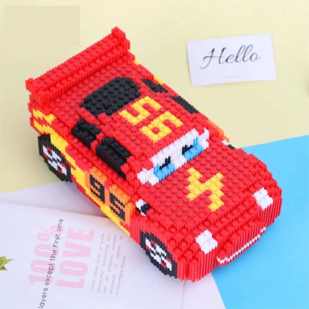 

2900pcs+Mini Building Blocks Car Toys DIY Cartoon Anime 3D Assembly Building Blocks Baby Educational Toys Adult Kids Gifts