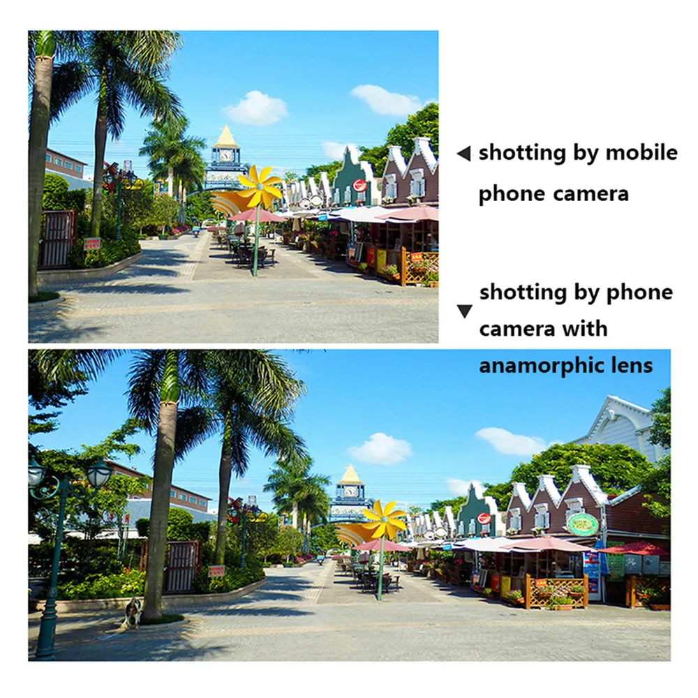 

1.33X Anamorphic Lens 17mm for Smartphone Lens Mobile Phone Parts Accessories