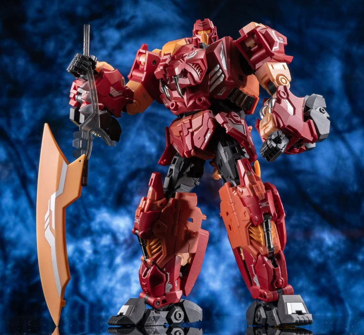 

CANG-TOYS трансформер CT CT-Chiyou-01 страшная необычная абажурная экшн-фигурка Rex Predaking, игрушки-роботы с коробкой